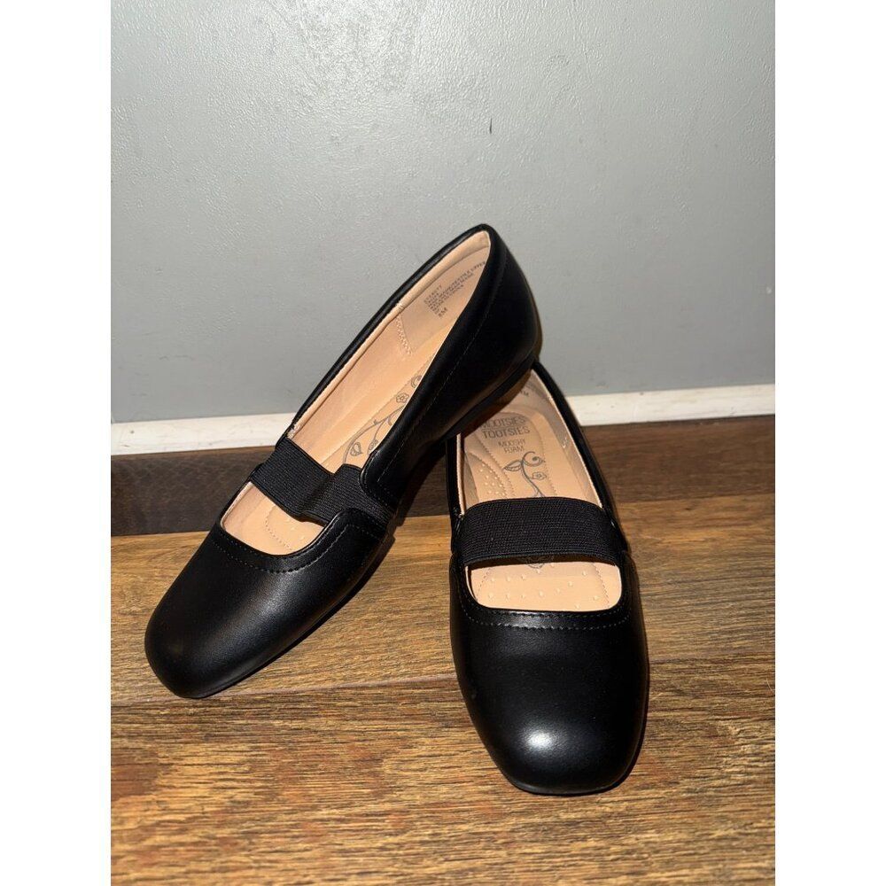 Mootsies Tootsies Black Mary Jane Flats